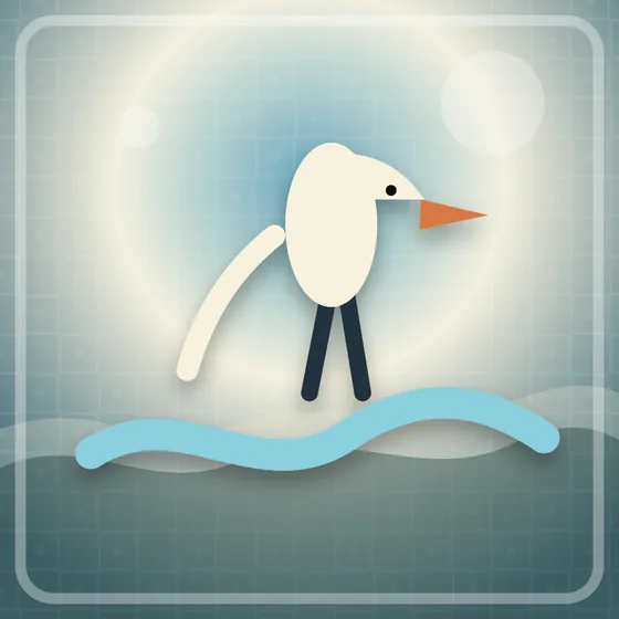 Illustration of The Stork and the River’s Promise