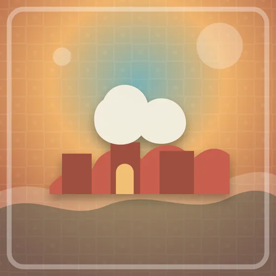 Illustration of The Friendly Cloud over Marrakech