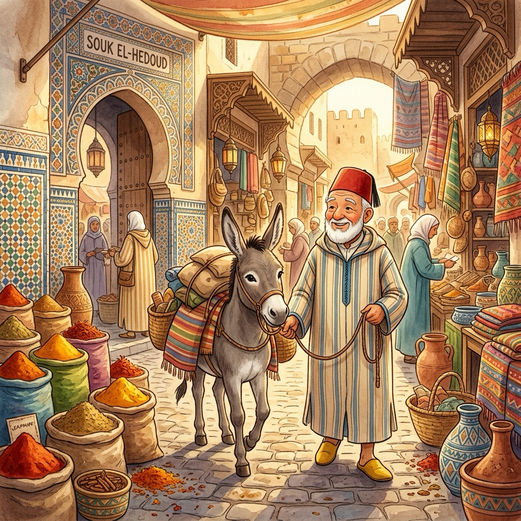 كتيب حكمة جحا وحماره في السوق (PDF)